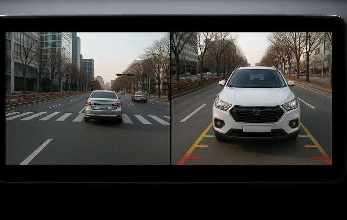 Watch recordings on your vehicle display.