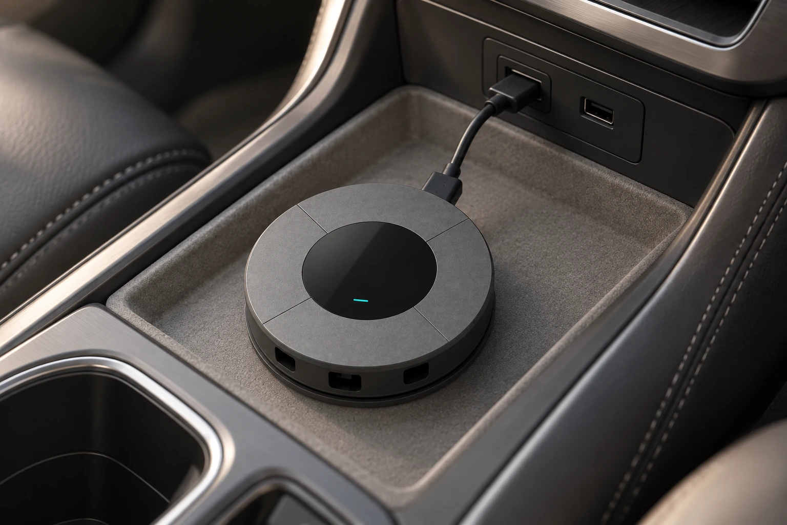 Image of the vehicle/device compatibility connection environment