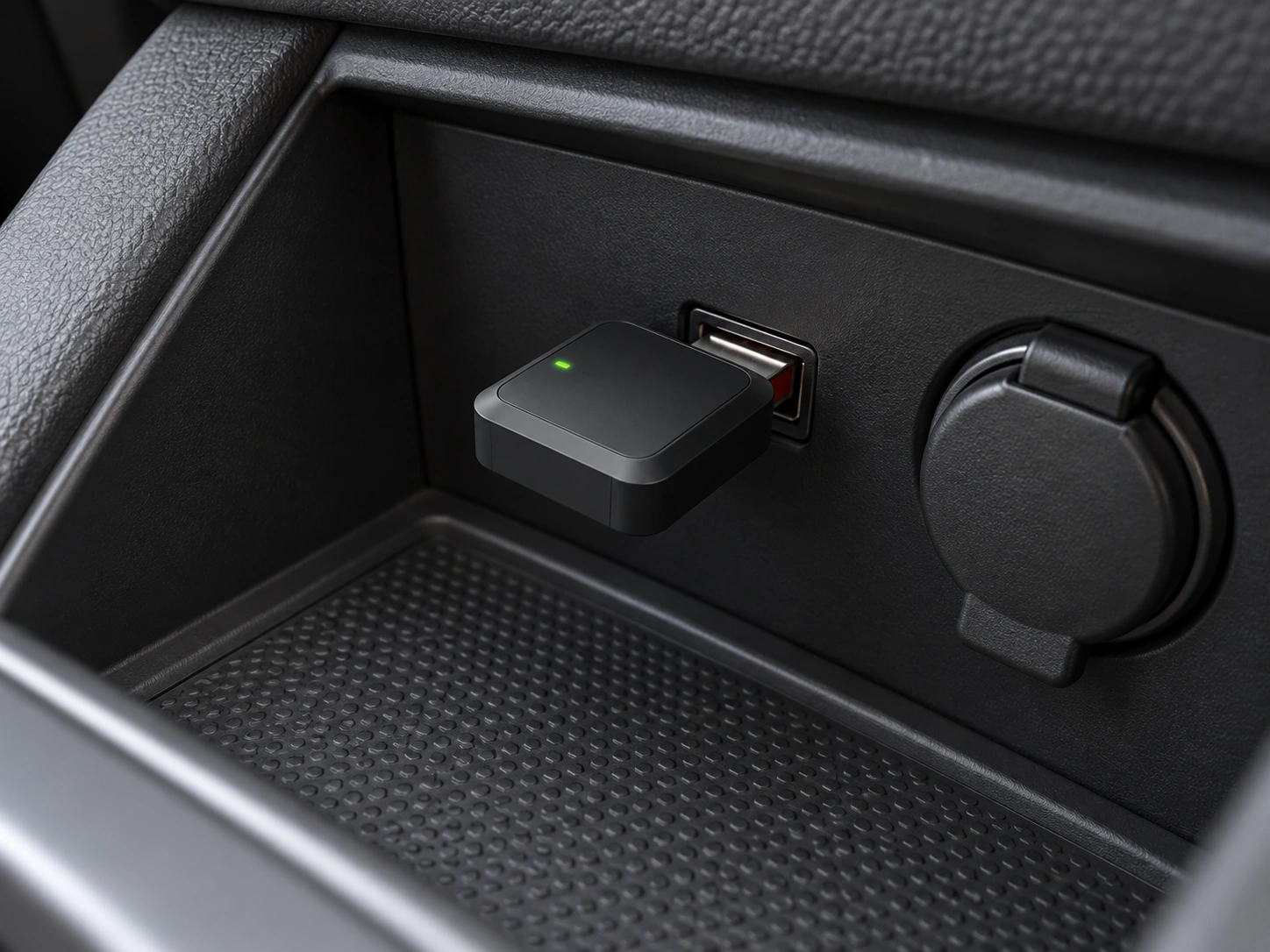 CAST Lite connected to the vehicle USB port