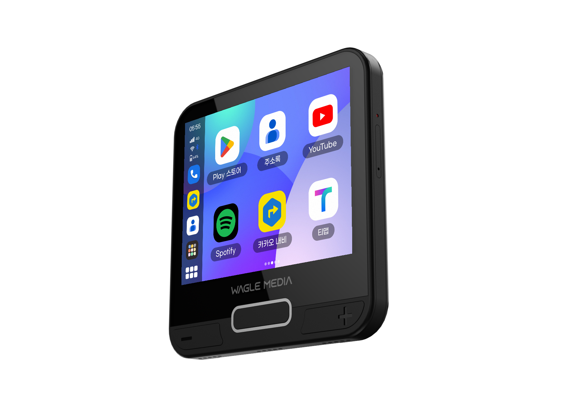 CAST+ angled front view
